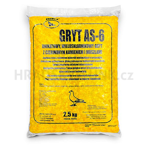 Grit AS-6 - minerální grit jemný  25kg