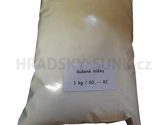 Sušené krmné odpadové mléko pro hospodářská a domácí zvířata 1 kg