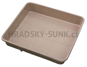 Vana plastová F pro holuby, kačenky  50 x 55 x 8,5 cm, popelení, nakličování atd.